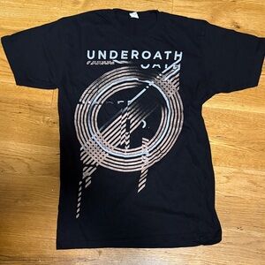 Men’s “Underoath” Black T-Shirt Sz M